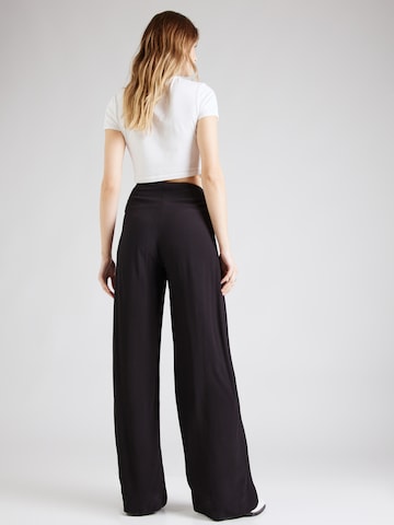 Calvin Klein Jeans Wide leg Broek in Zwart
