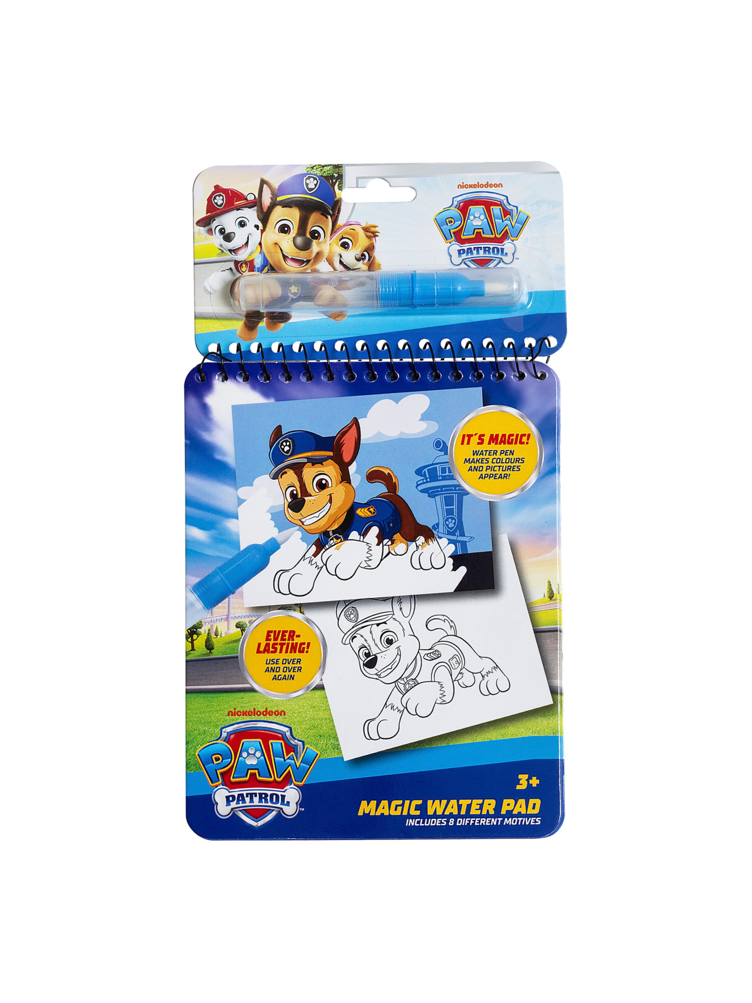 PAW Patrol Malbuch in Blau: Vorderseite