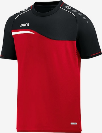 T-Shirt fonctionnel 'Competition 2.0' JAKO en rouge : devant