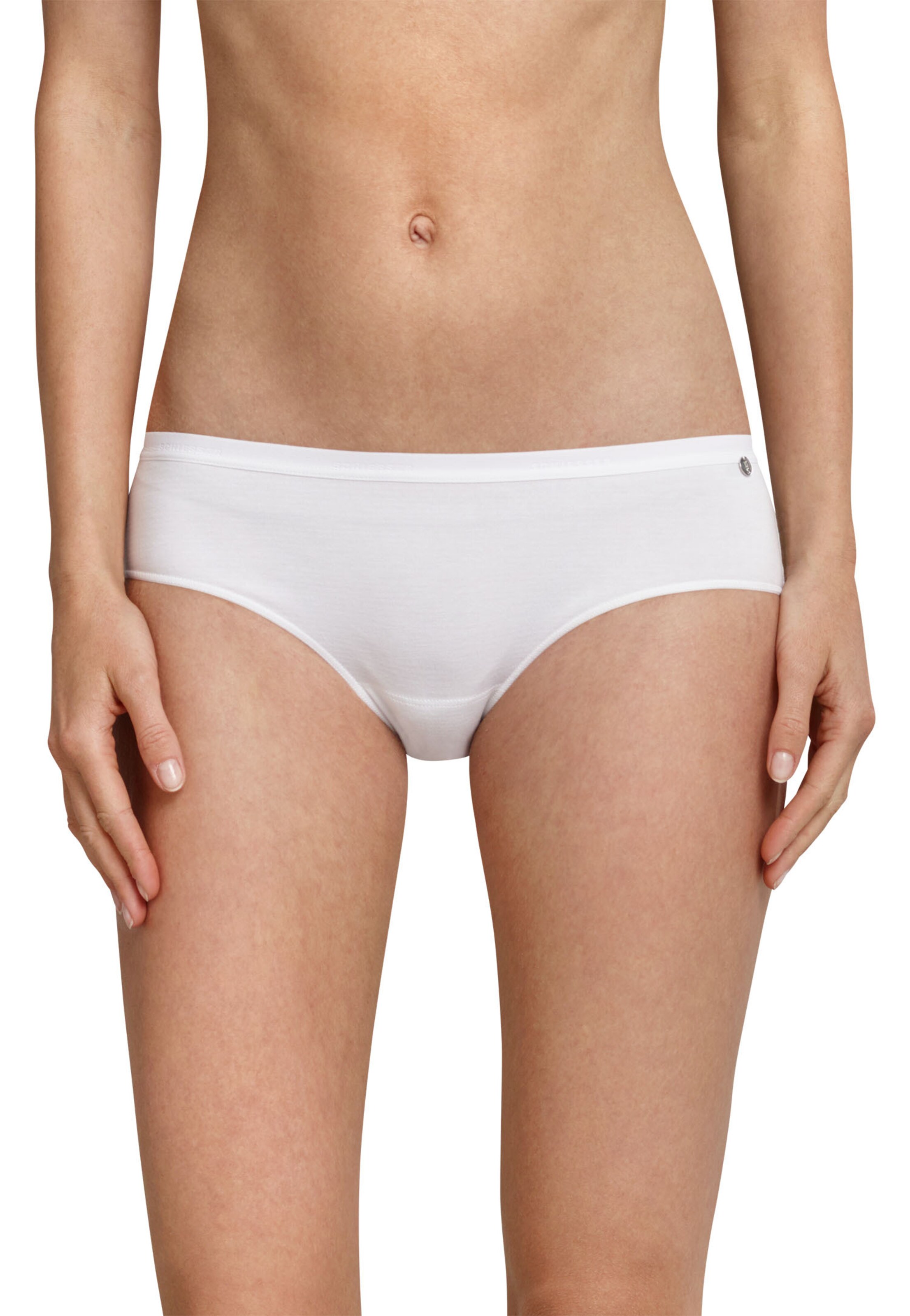 SCHIESSER Slip in Weiß: Vorderseite