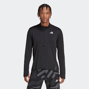 ADIDAS PERFORMANCE Performance Shirt 'Own The Run ' in Black: front