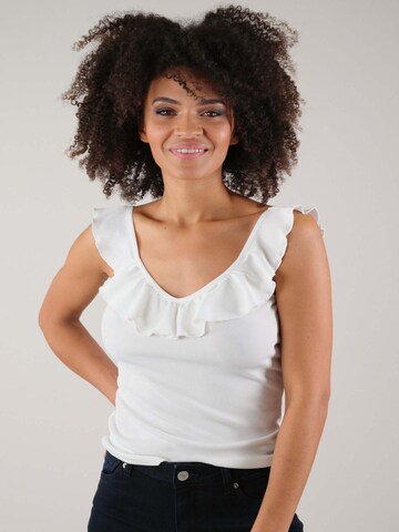 Deeluxe Shirt 'ANGELA' in Wit: voorkant