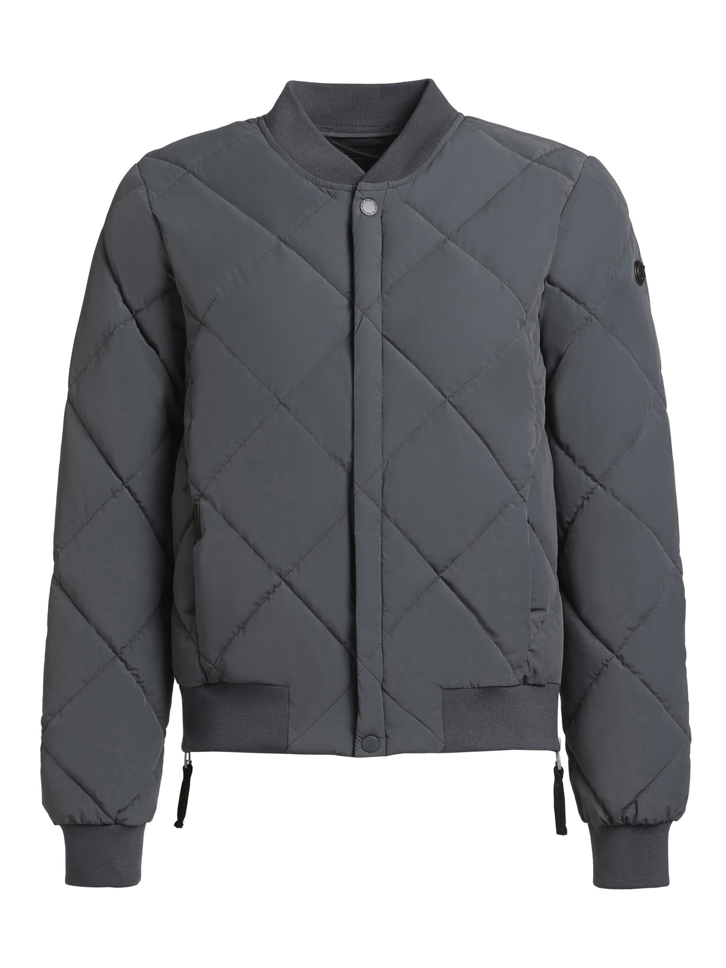 khujo Between-Season Jacket 'ANGE' in Blue: front