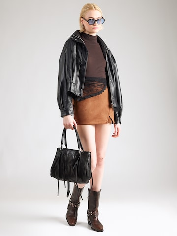 ABOUT YOU - Falda en marrón