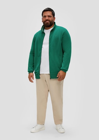 s.Oliver Sweatjacke in Grün
