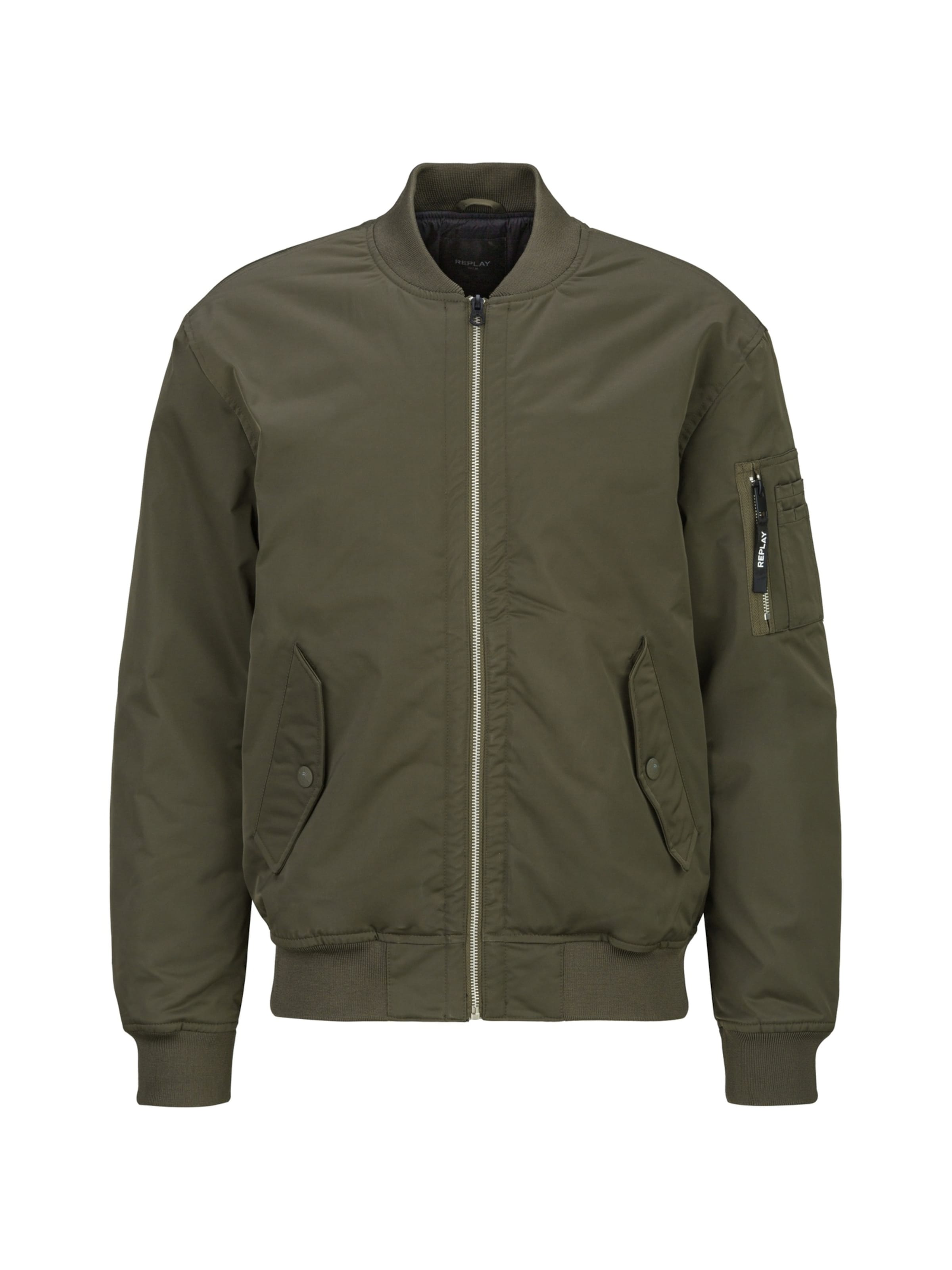 REPLAY Jacke in Grün: Vorderseite