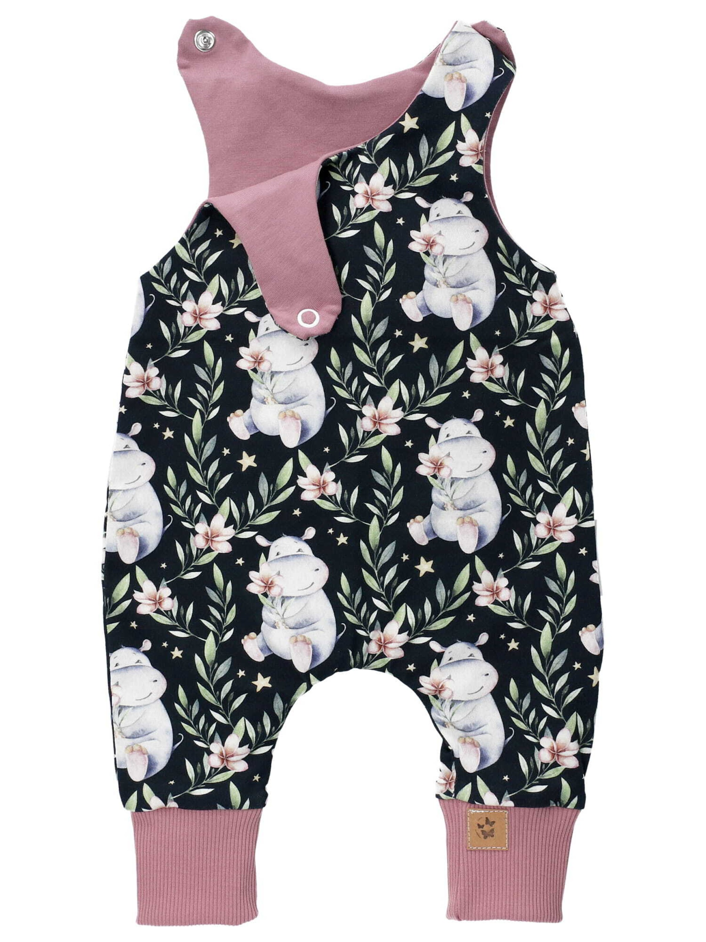 Land-Juwelen Romper/bodysuit in Black