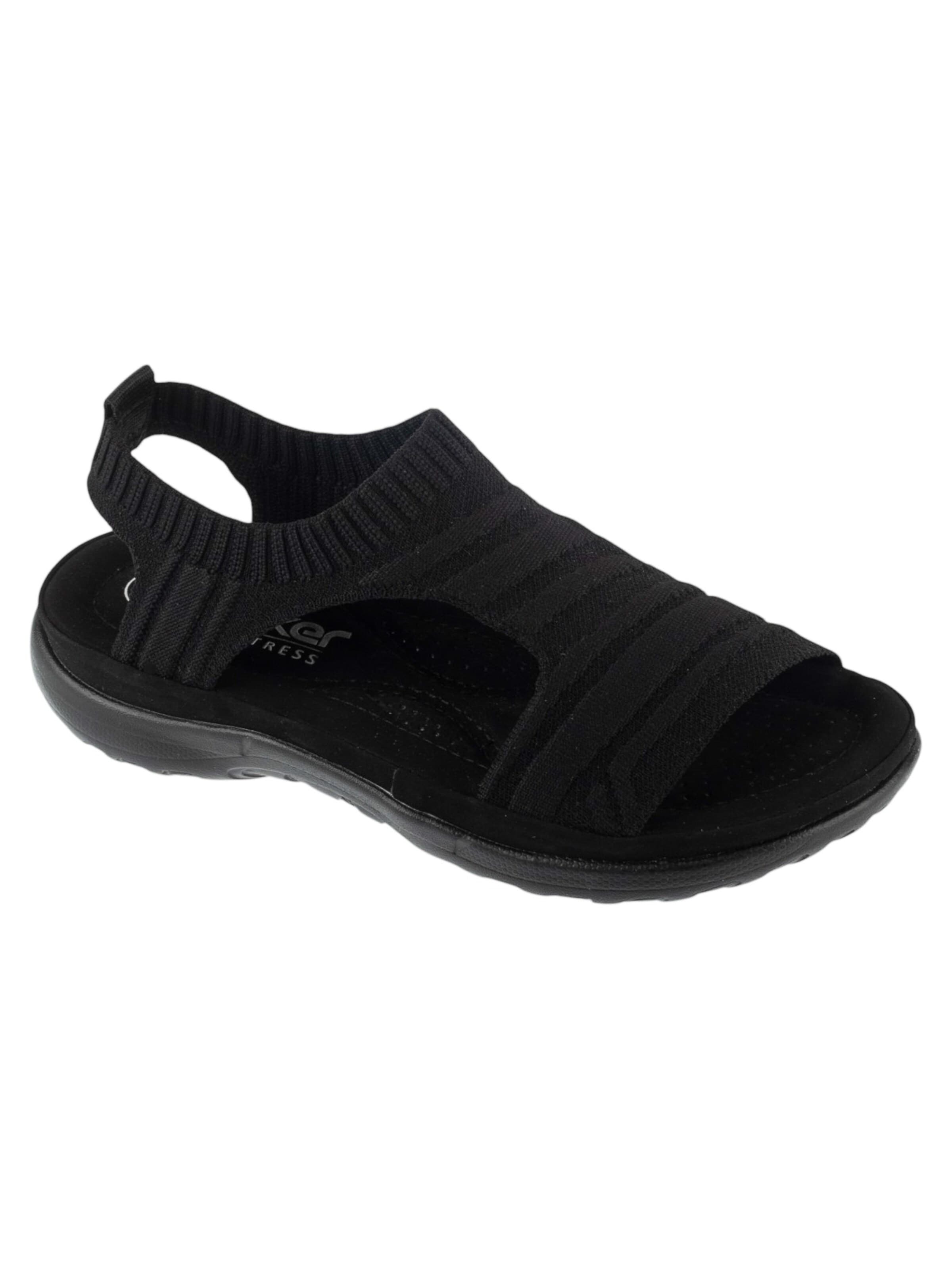 Rieker Sandaal 'Rieker Sandals' in Zwart: voorkant