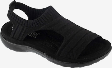 Sandales 'Rieker Sandals' Rieker en noir : devant