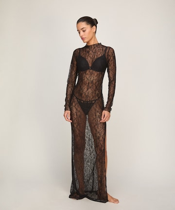 Hunkemöller Negligee in Black: front