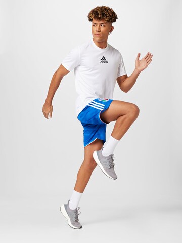 ADIDAS PERFORMANCE Regular Sportshorts 'Italy 23 Home' in Blau