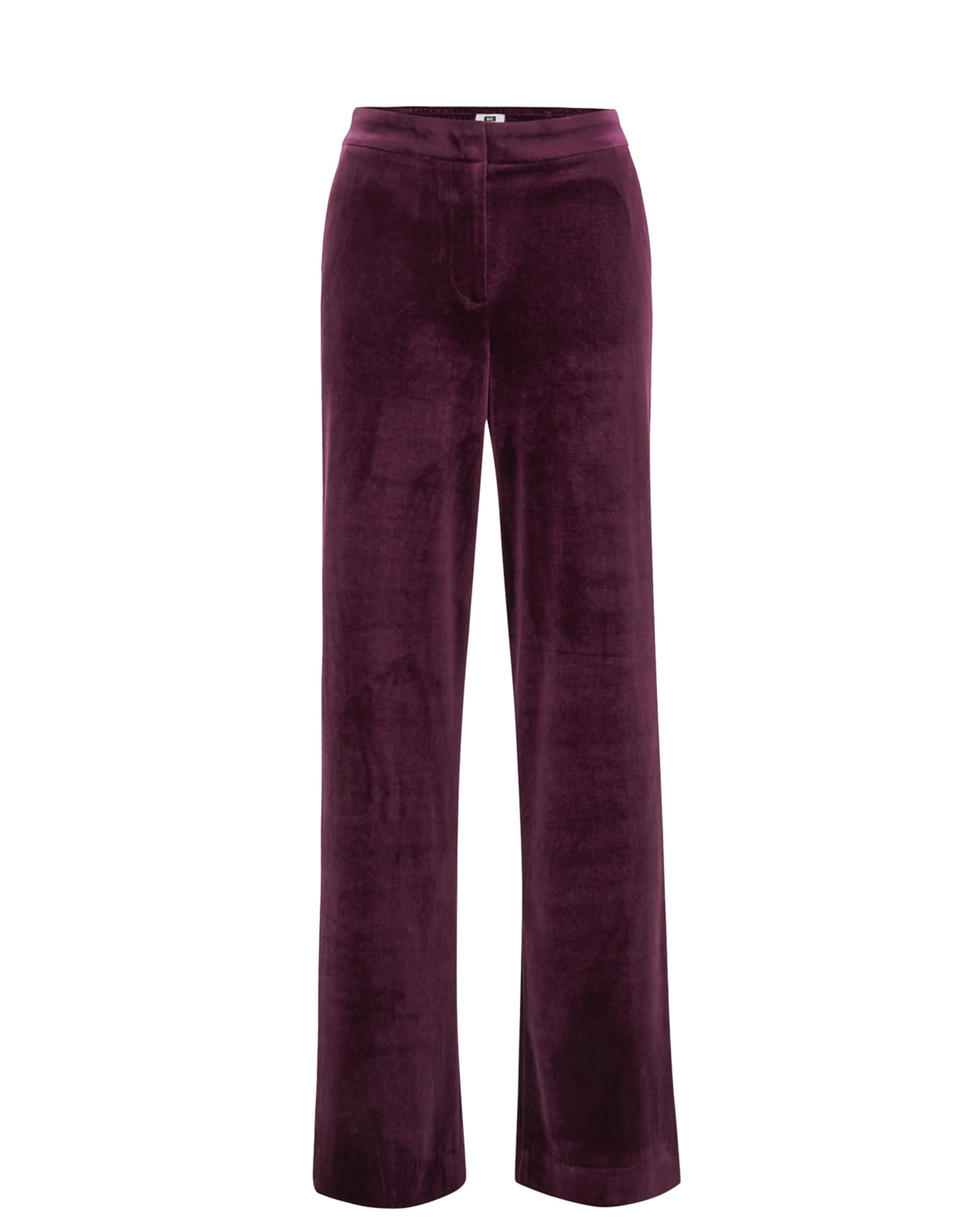 WE Fashion Lużny krój Spodnie w kolorze fioletowy: przód