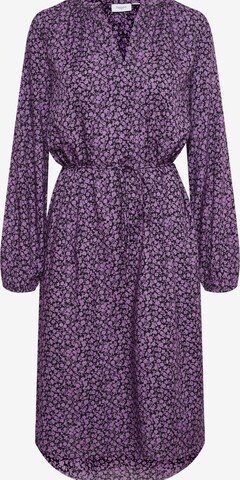 SAINT TROPEZ - Vestido 'Kornelia' em roxo: frente