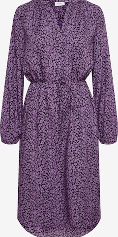 SAINT TROPEZ - Vestido 'Kornelia' em roxo: frente