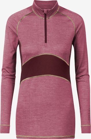 T-shirt fonctionnel Mey en rouge : devant