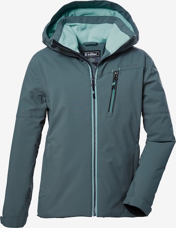 KILLTEC Outdoor jacket in Green: front