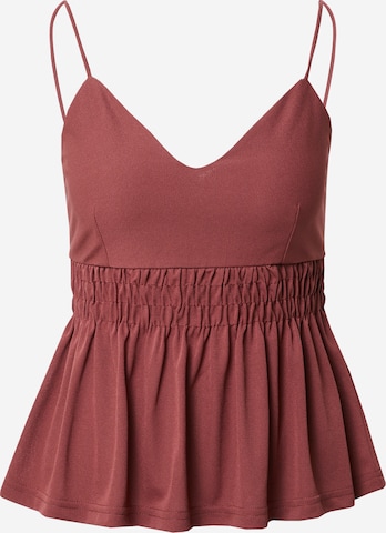 ABOUT YOU Top 'Polly' in Rood: voorkant