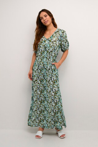Robe 'Amber' Kaffe en vert : devant