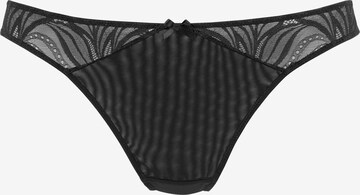 NUANCE Thong in Black: front