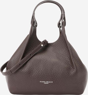 Gianni Chiarini - Bolso de mano 'DUA' en marrón: frente