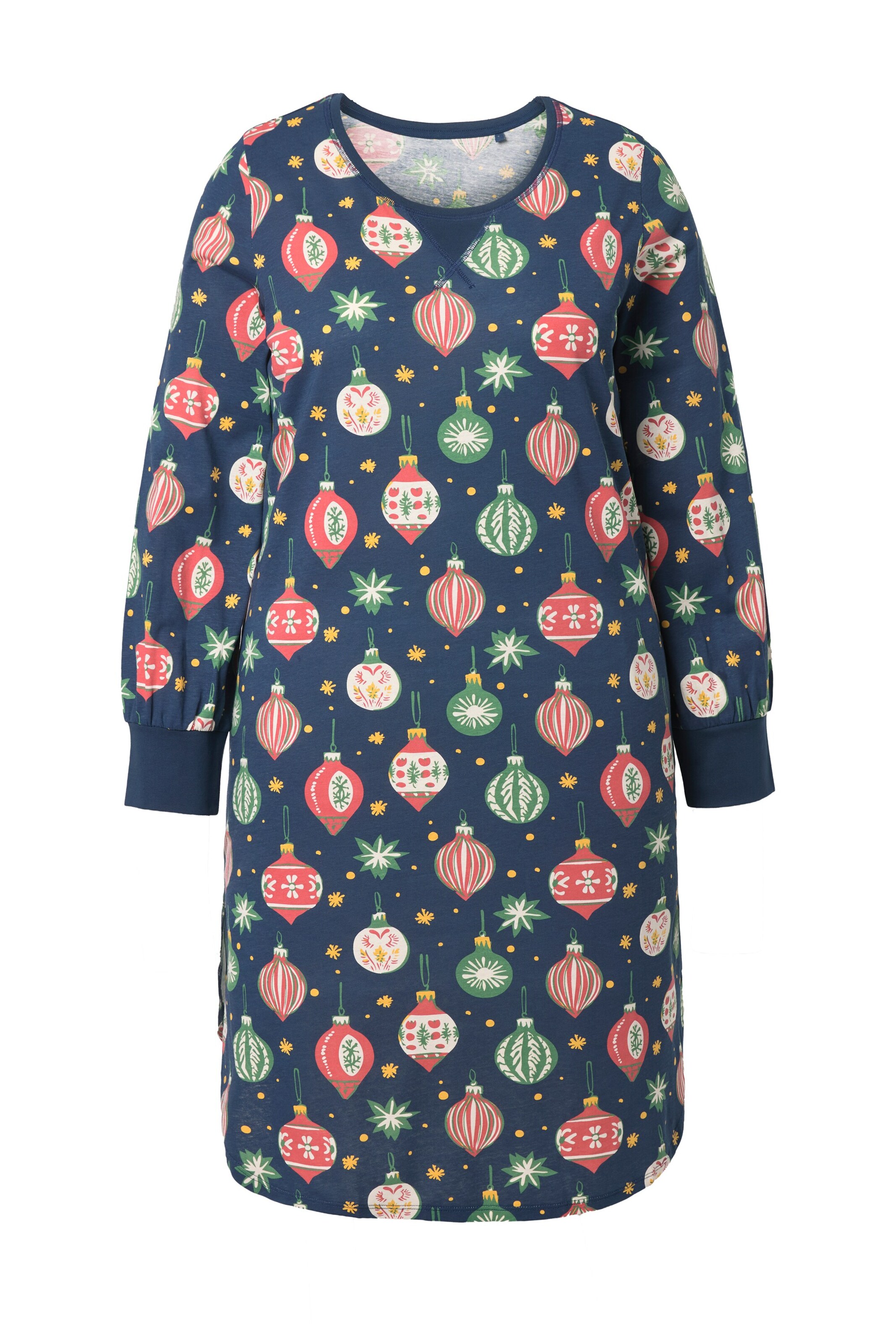 Ulla Popken Nightgown in Blue: front