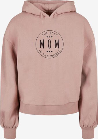 Merchcode Sweatshirt 'Mothers Day' in Pink: front