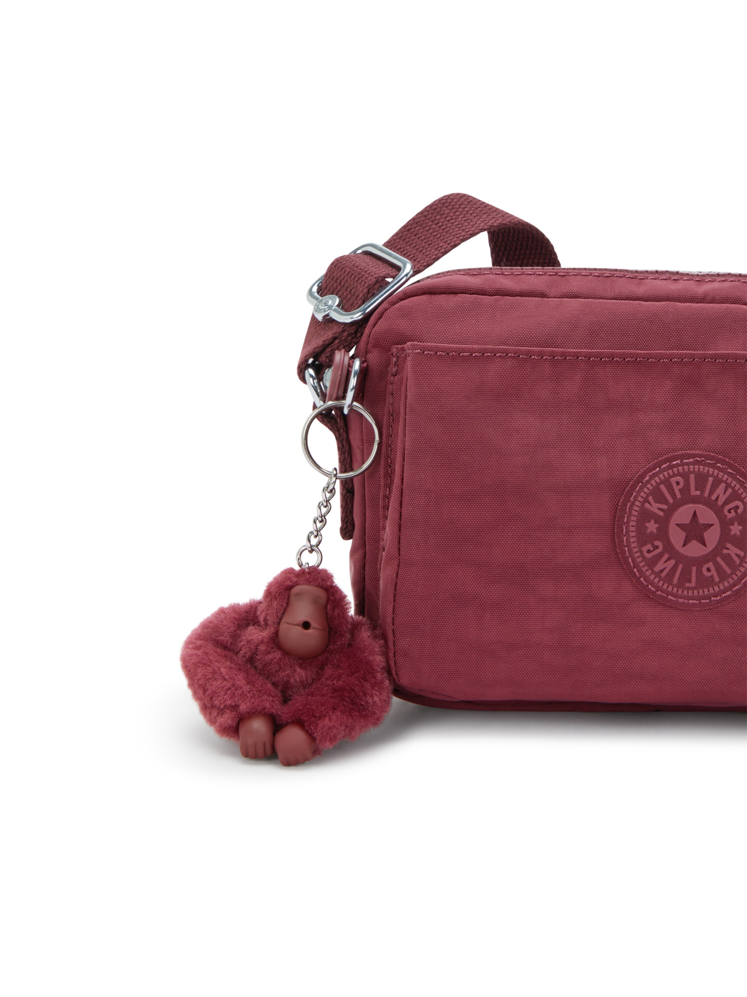 KIPLING Schoudertas 'Abanu' in Rood