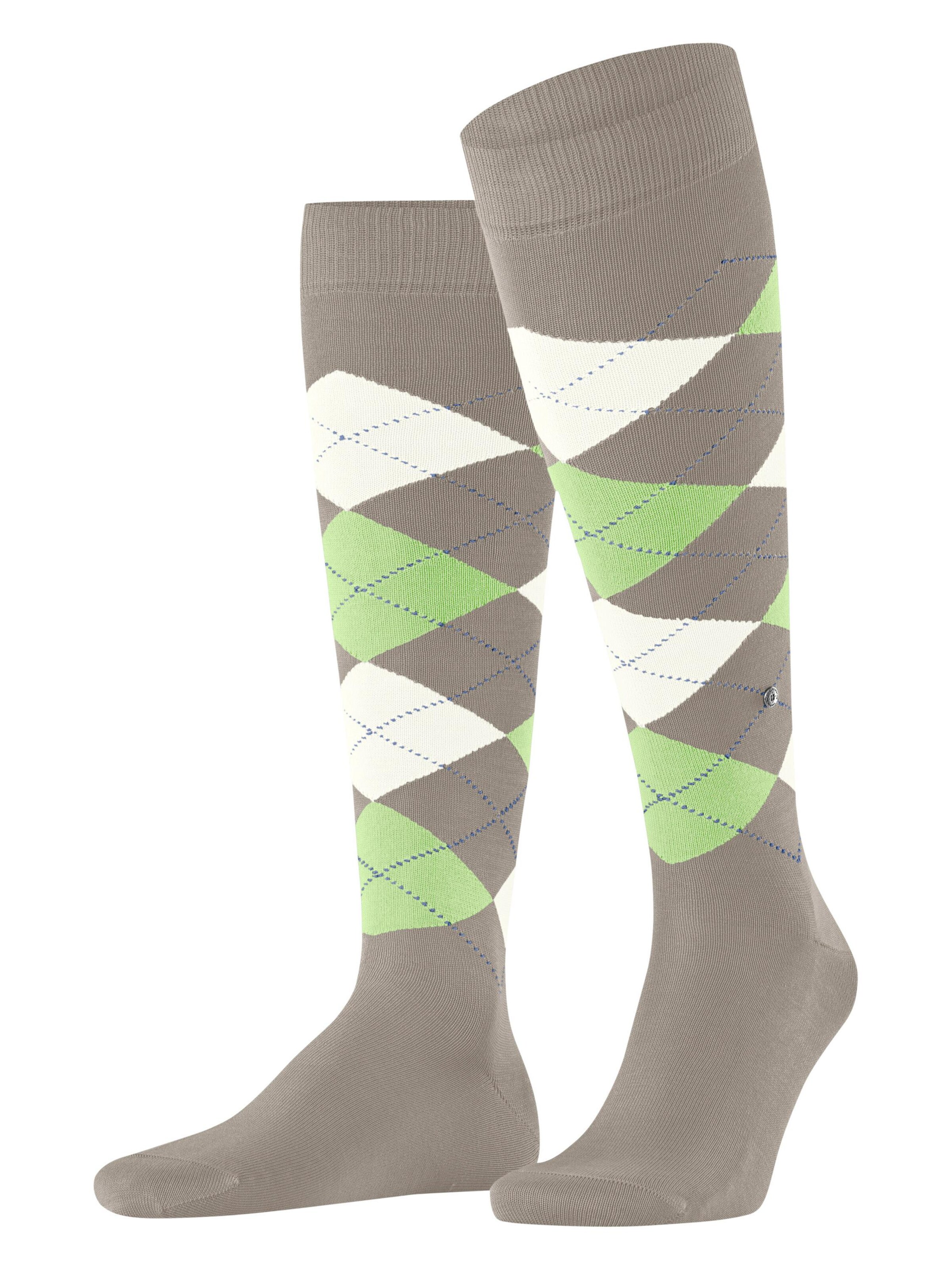 BURLINGTON Kniestrümpfe 'Manchester'‌‌‌‌‌ in Grau: Vorderseite