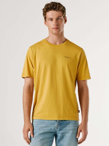 T-Shirt 'Jacko' Pepe Jeans en jaune : devant