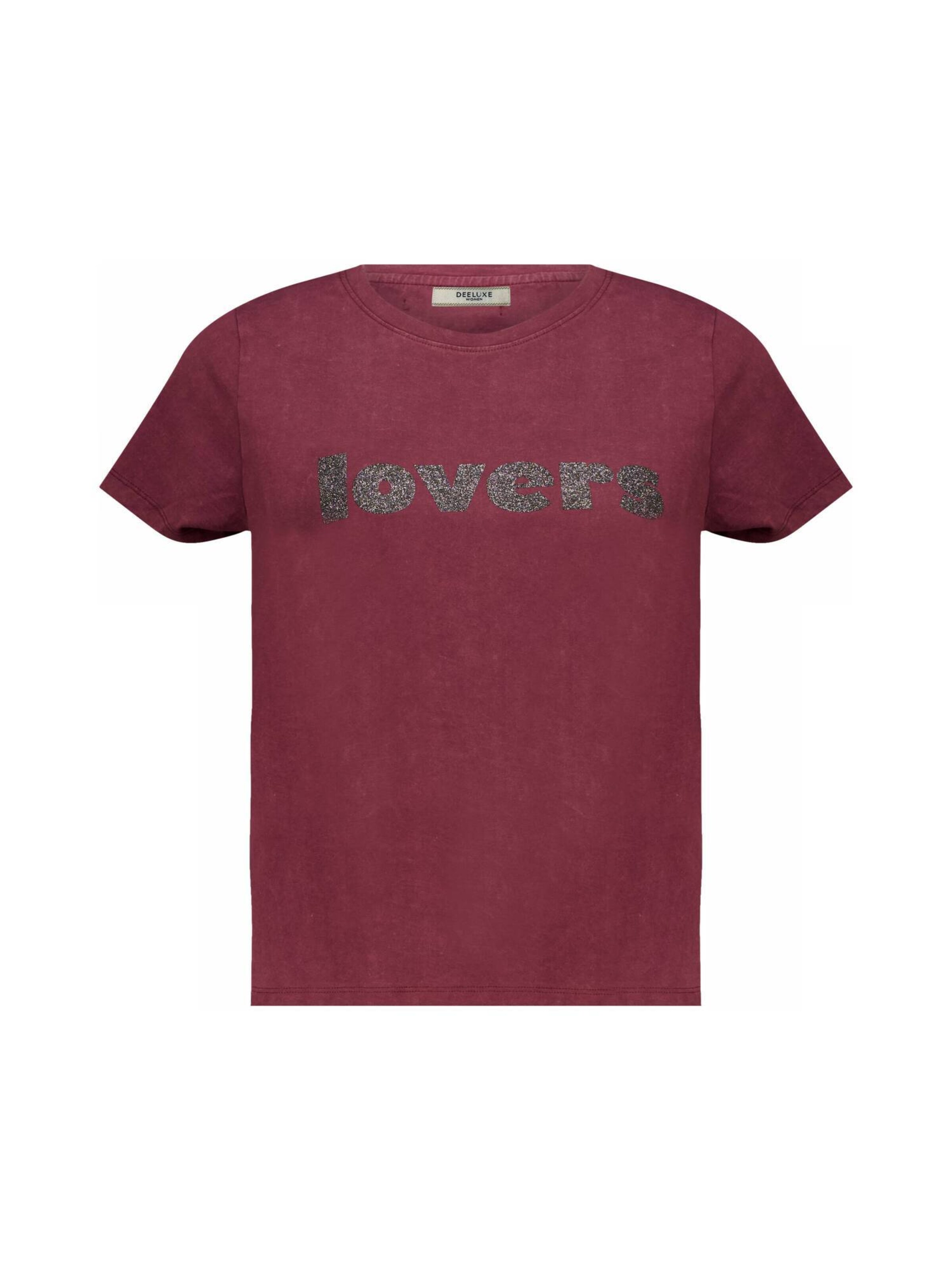 Deeluxe T-Shirt 'Lolover' in Rot: Vorderseite