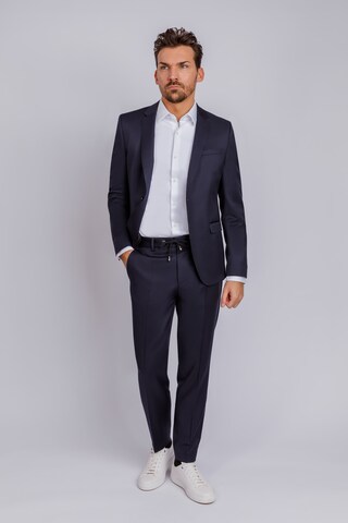 BOSS Regular Pleated Pants 'H-Genius' in Black