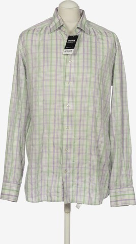 ETON Button Up Shirt in XS in Green: front