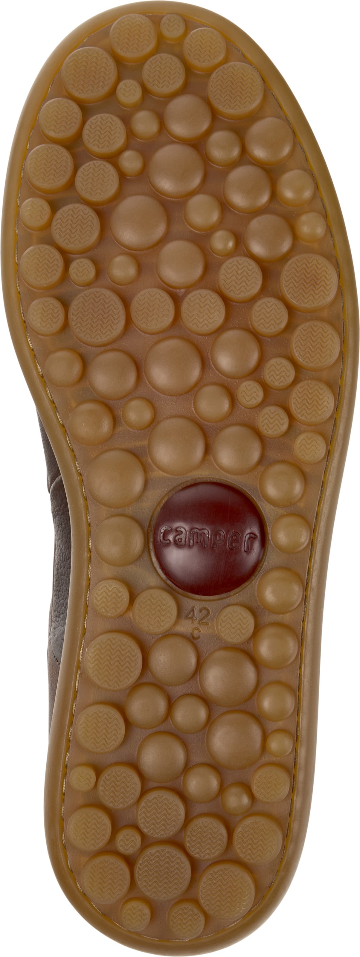 CAMPER Sneaker 'Pelotas Ariel Hella Twins' in Braun