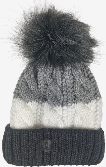 Kumixi Mütze 'Bommelmütze' in anthrazit, Produktansicht