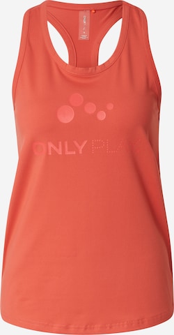 ONLY PLAY Sports Top in Red: front