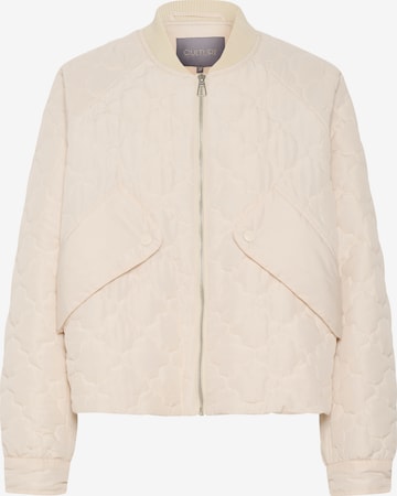 CULTURE Between-Season Jacket 'Angelika' in Beige: front