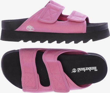 TIMBERLAND Sandals & High-Heeled Sandals in 38 in Pink: front