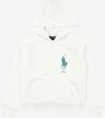 Polo Ralph Lauren Sweatshirt in White: front