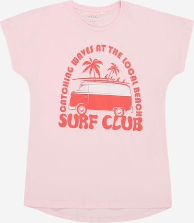 NAME IT Paita 'NKFVIOLET' värissä tummanoranssi / roosa / valkoinen, Tuotenäkymä