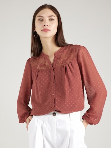 ABOUT YOU Blouse 'Giselle' in Rood: voorkant