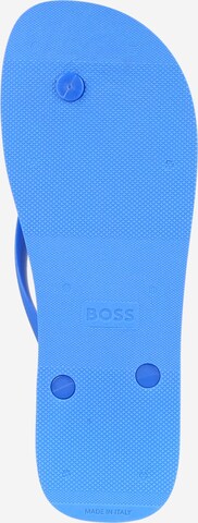 BOSS T-Bar Sandals 'Pacific' in Blue