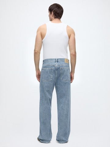 Calvin Klein Jeans Baggy Jeans i blå