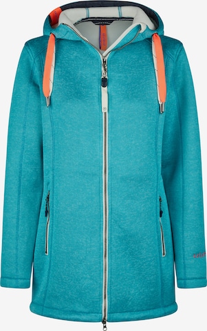 salzhaut Fleecejacke 'Tärgern' in Blau: Vorderseite