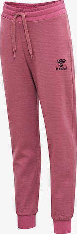 Effilé Pantalon Hummel en violet