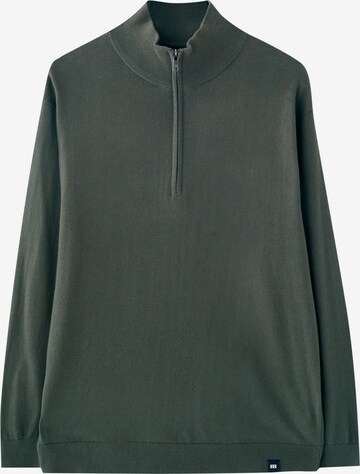 Pull&Bear Sweater in Green: front