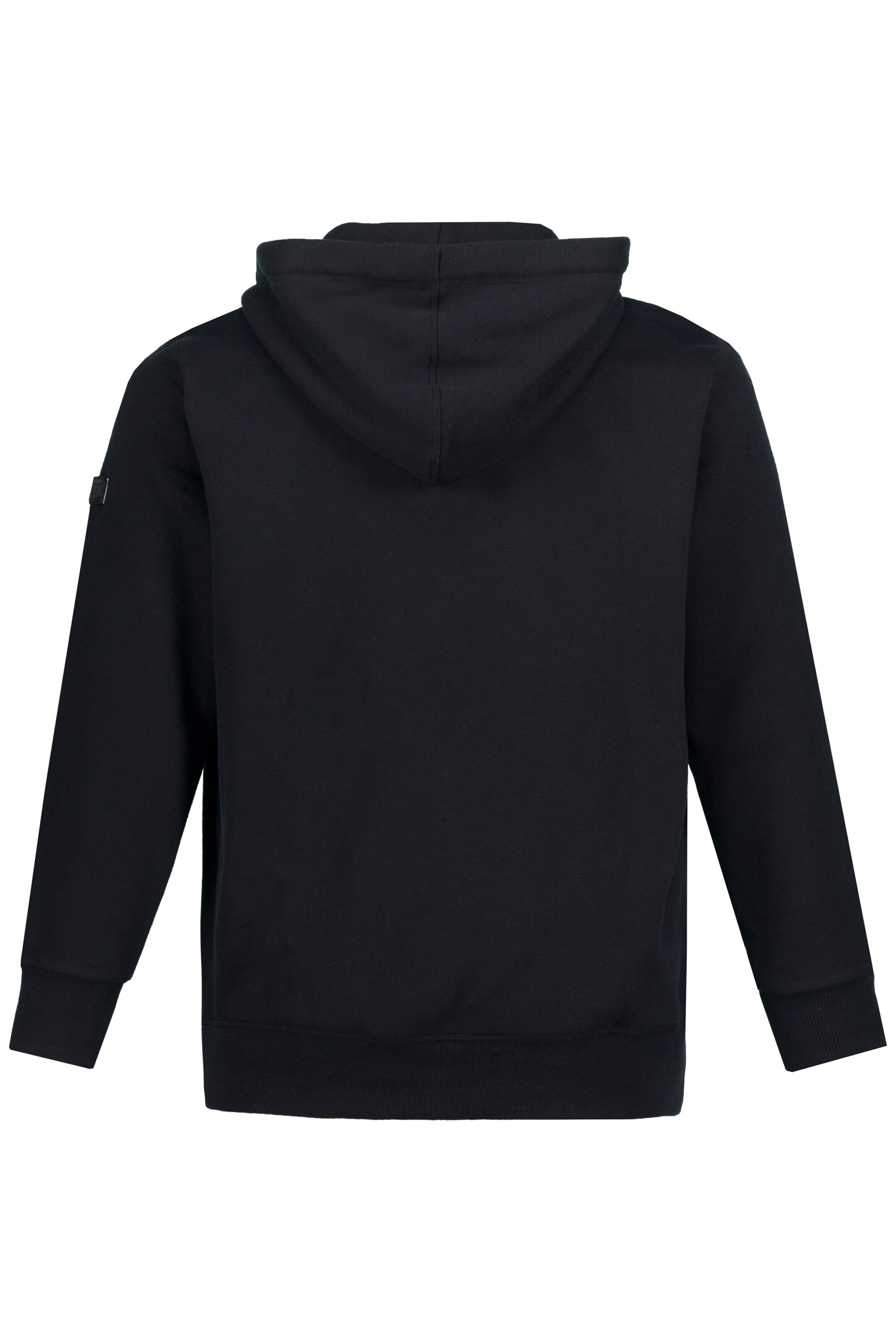 JAY-PI Zip-Up Hoodie in Black