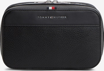TOMMY HILFIGER Toilettilaukku 'CENTRAL' värissä musta: etupuoli