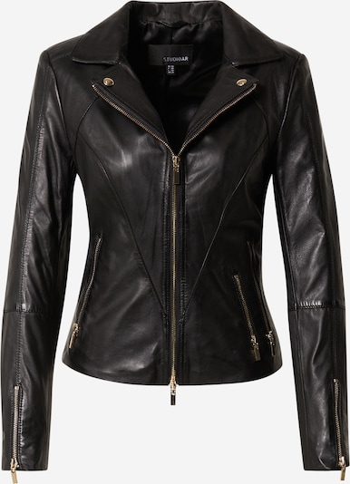 Studio AR Between-Season Jacket 'CHERRY' in Black, Item view