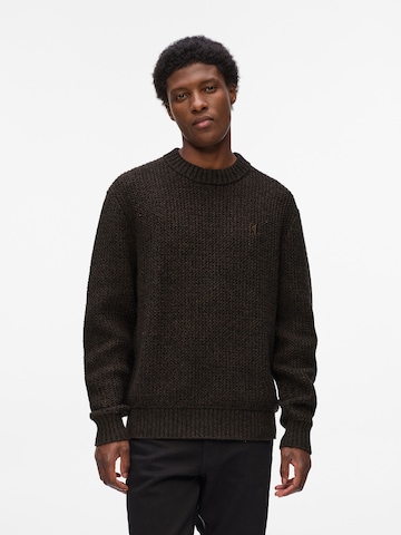 Pullover di Karl Lagerfeld in marrone: frontale