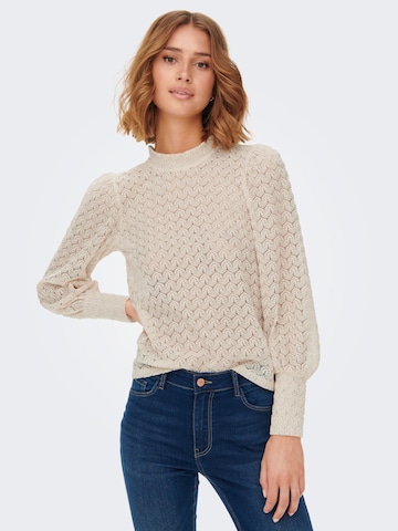 JDY - Blusa 'Avery' en beige: frente